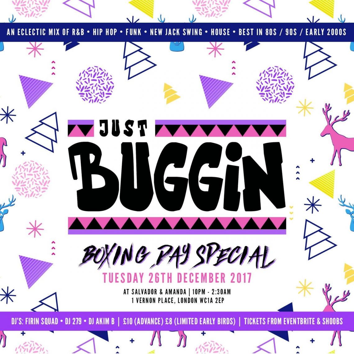 BuzzzTent Free Bud and Beer parties at Just Buggin